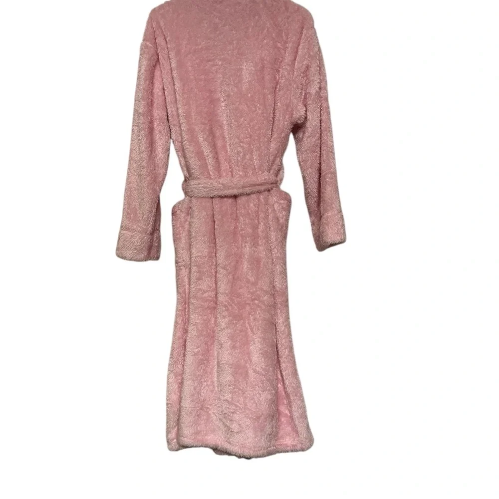 Pink Ultra Soft Luxurious Small Medium Bathrobe NWT 42” long
